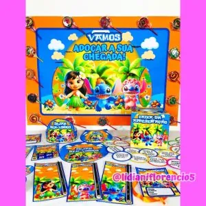 KIT VOLTA ÀS AULAS LILO E STITCH