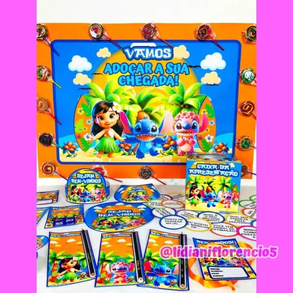 KIT VOLTA ÀS AULAS LILO E STITCH