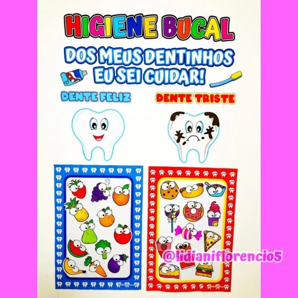 CARTAZES HIGIENE BUCAL - Imagem 11
