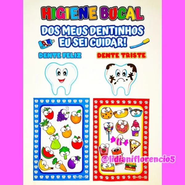 CARTAZES HIGIENE BUCAL