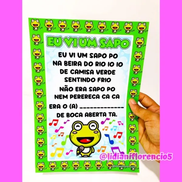 NOME + MUSICALIZAÇÃO SAPO - Image 16