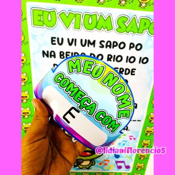 NOME + MUSICALIZAÇÃO SAPO - Image 7