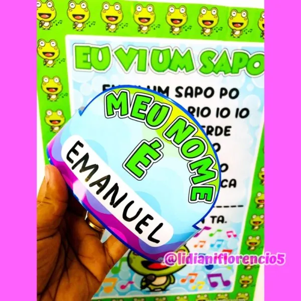 NOME + MUSICALIZAÇÃO SAPO - Image 4