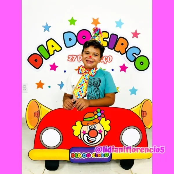 PAINEL CARRO 3D DIA DO CIRCO - Image 3