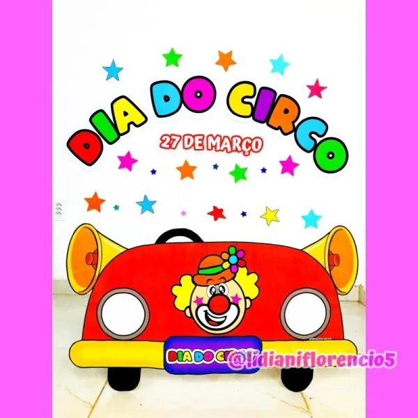 PAINEL CARRO 3D DIA DO CIRCO - Image 2