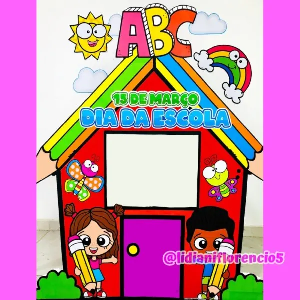 PAINEL INTERATIVO 3D DIA DA ESCOLA - Imagem 8