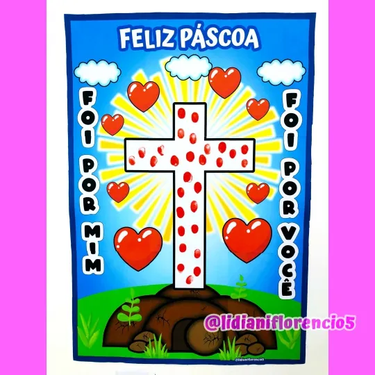 CARTAZ INTERATIVO PÁSCOA - Imagem 7