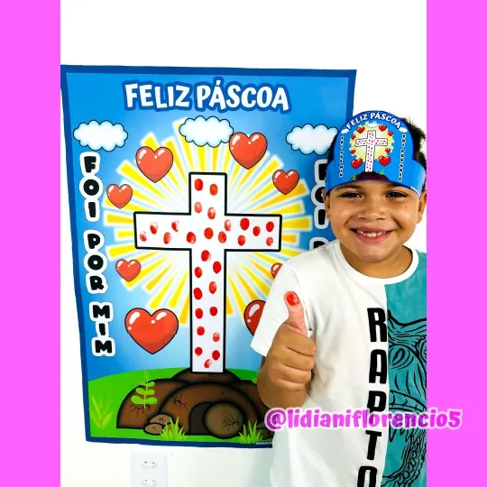 CARTAZ INTERATIVO PÁSCOA - Imagem 4
