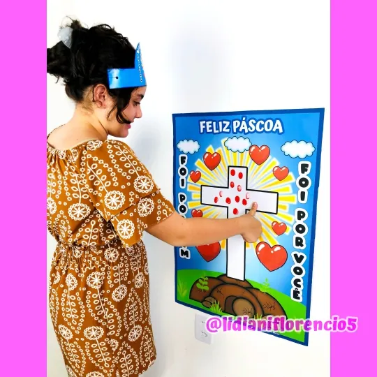 CARTAZ INTERATIVO PÁSCOA - Imagem 5