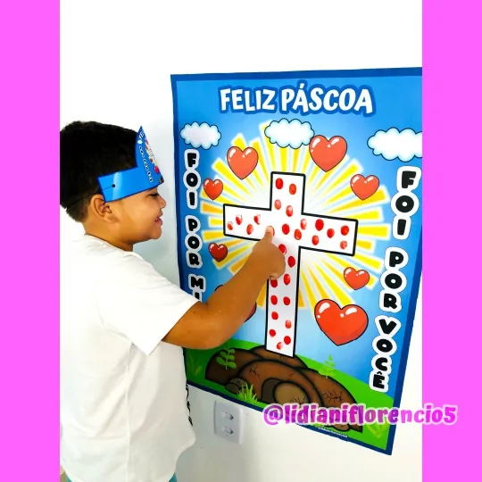 CARTAZ INTERATIVO PÁSCOA - Imagem 6