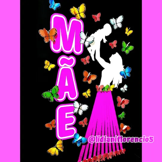 PAINEL DIA DAS MÃES BORBOLETAS - Image 2