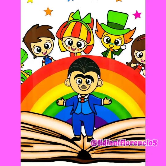 PAINEL DIA DO LIVRO ARCO-ÍRIS - Imagem 3