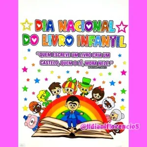 PAINEL DIA DO LIVRO ARCO-ÍRIS