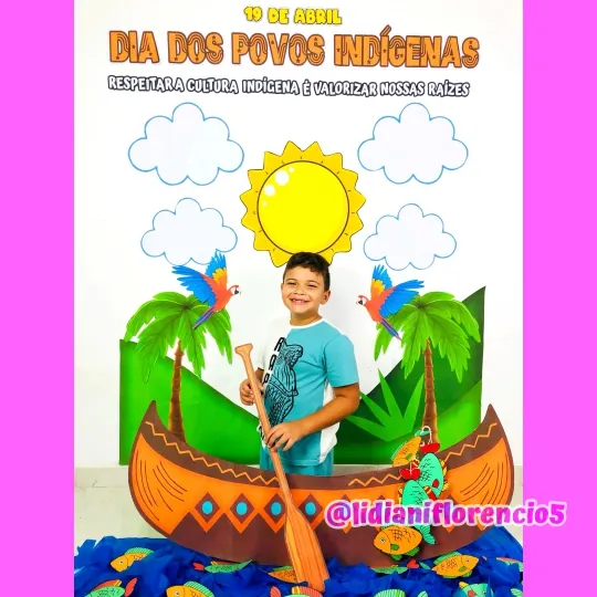 PAINEL POVOS INDÍGENAS CANOA - Imagem 6
