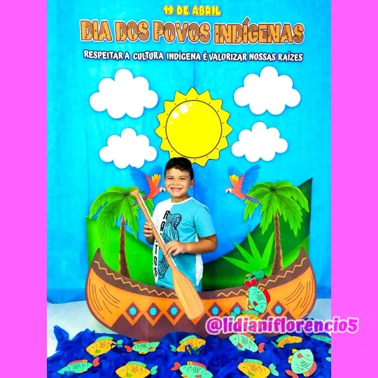 PAINEL POVOS INDÍGENAS CANOA - Imagem 3