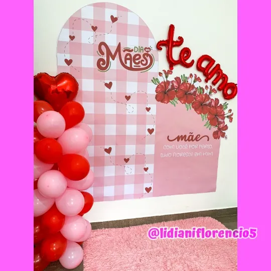 PAINEL DIA DAS MÃES FLOR - Imagem 3