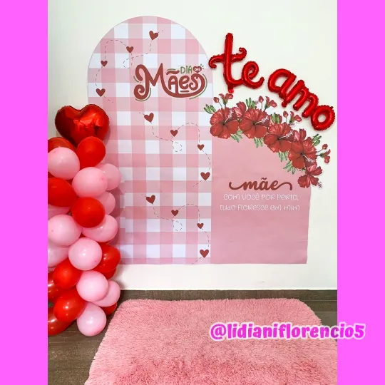 PAINEL DIA DAS MÃES FLOR - Imagem 10