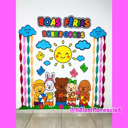 PAINEL FÉRIAS BOBBIE GOODS - Imagem 6