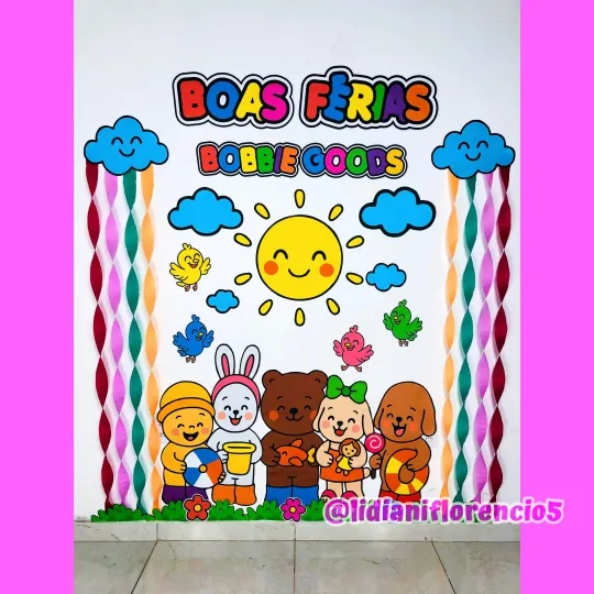 PAINEL FÉRIAS BOBBIE GOODS - Imagem 9