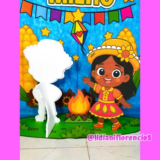 PAINEL FESTA DO MILHO 3D - Imagem 7