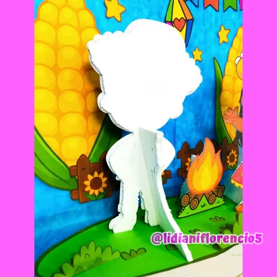 PAINEL FESTA DO MILHO 3D - Imagem 8