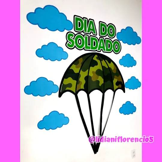 PAINEL DIA DO SOLDADO PARAQUEDAS - Imagem 8