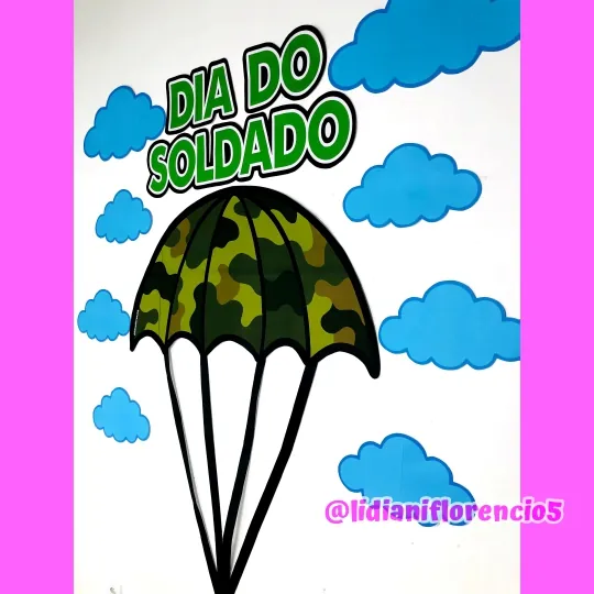 PAINEL DIA DO SOLDADO PARAQUEDAS - Imagem 9